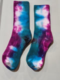 Aurora Borealis Tie Dye Socks