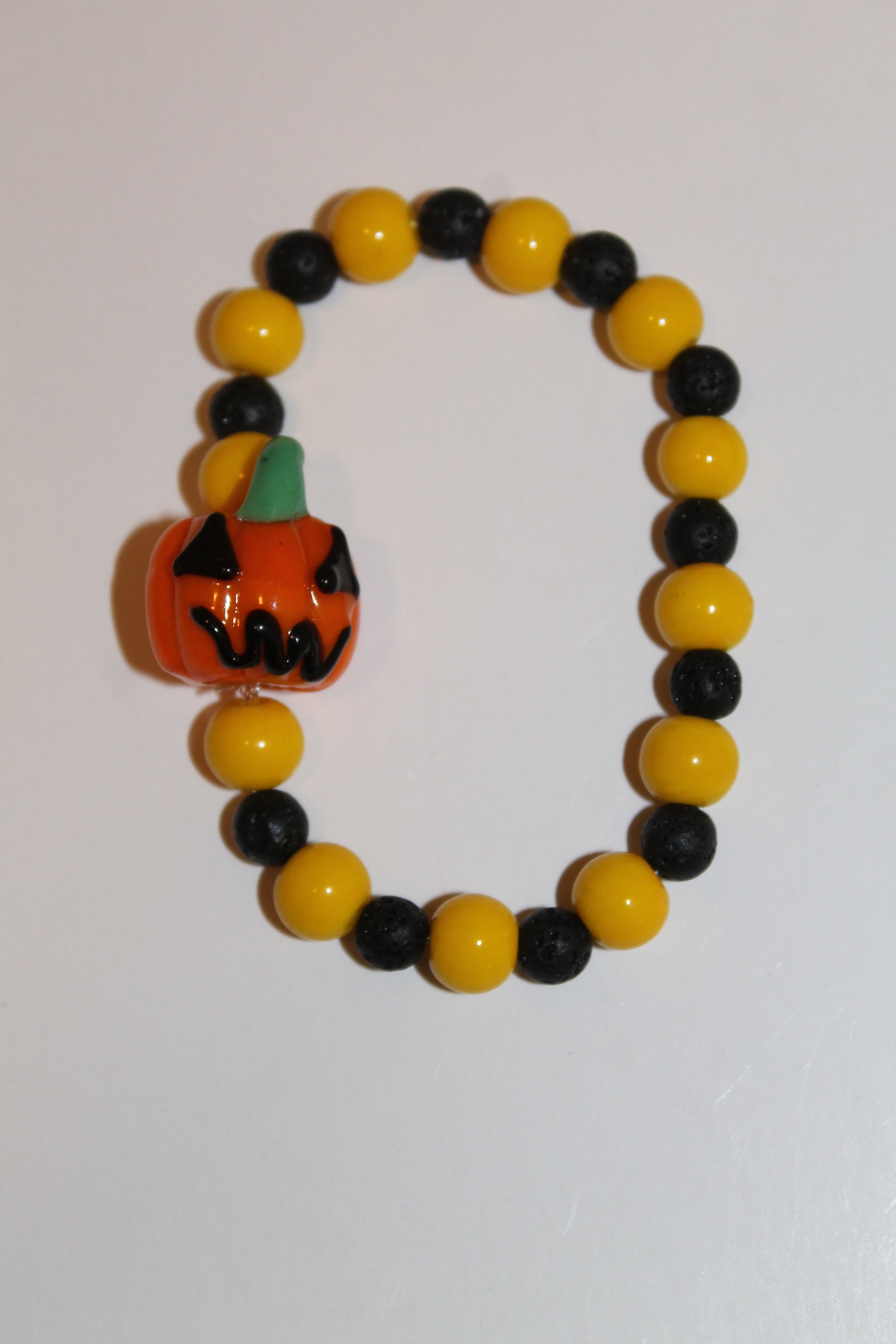 Jack-O-Lantern Diffuser Bracelet