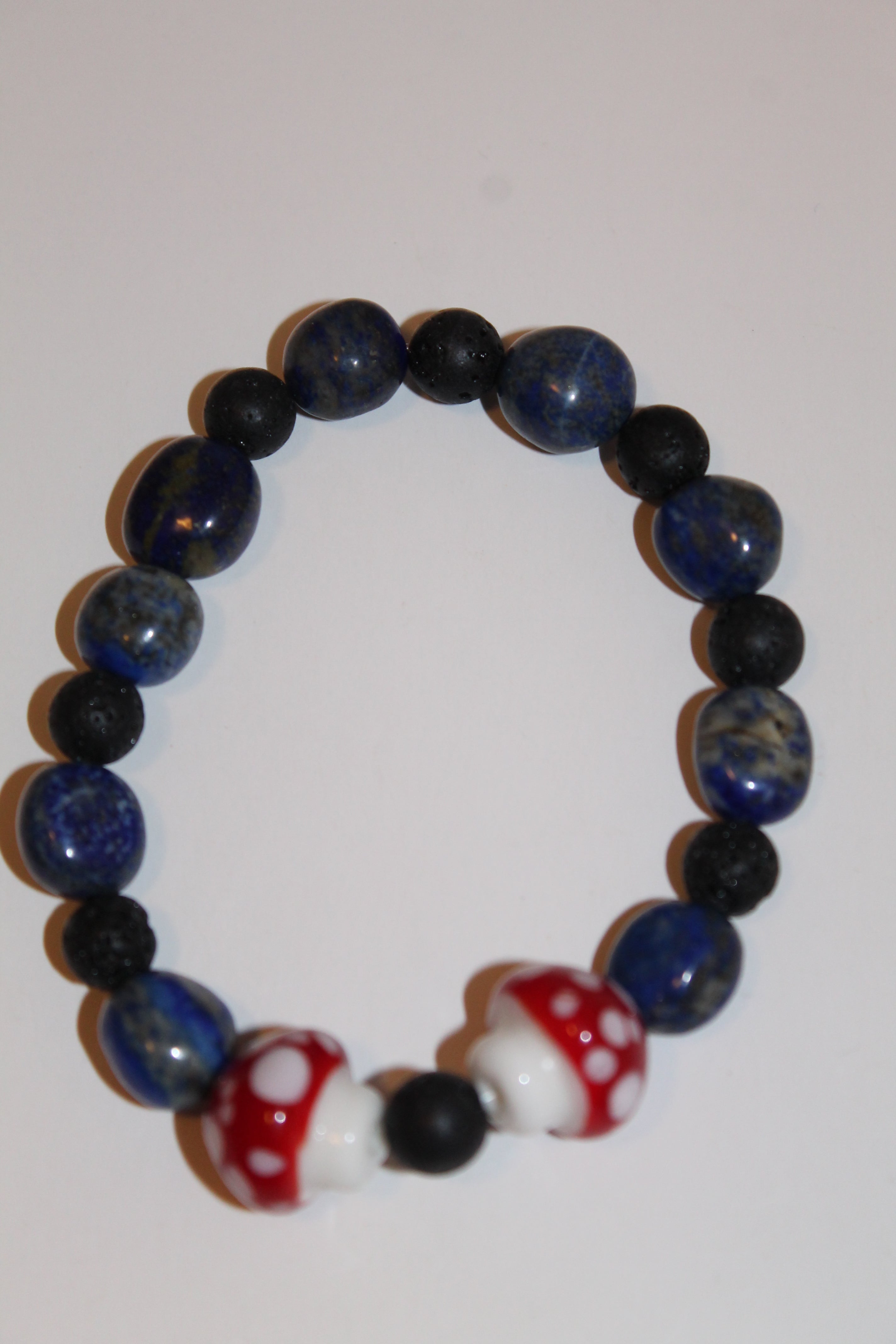 Red, White and Blue Diffuser Bracelet