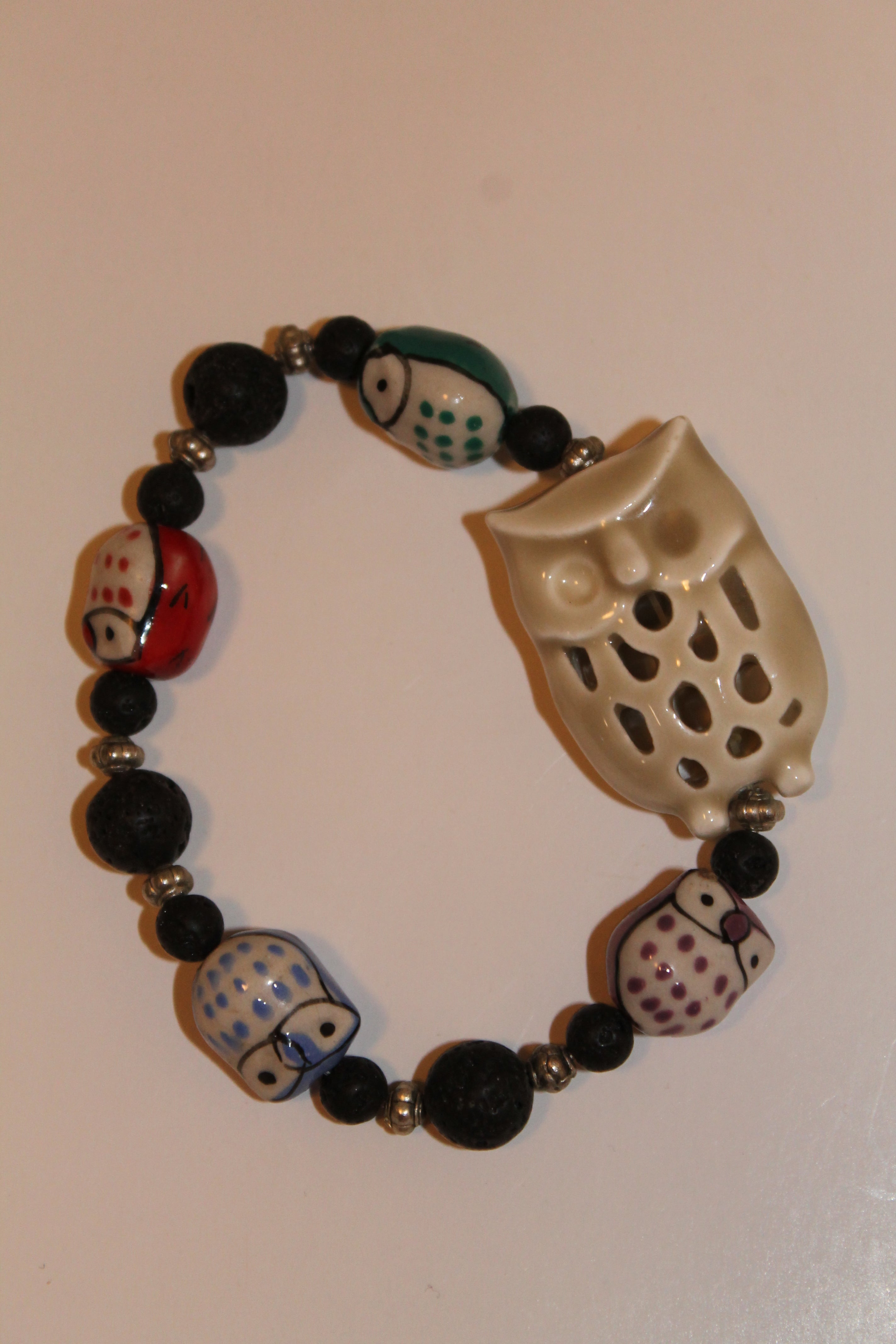 Full Nest Owls Diffuser Bracelet
