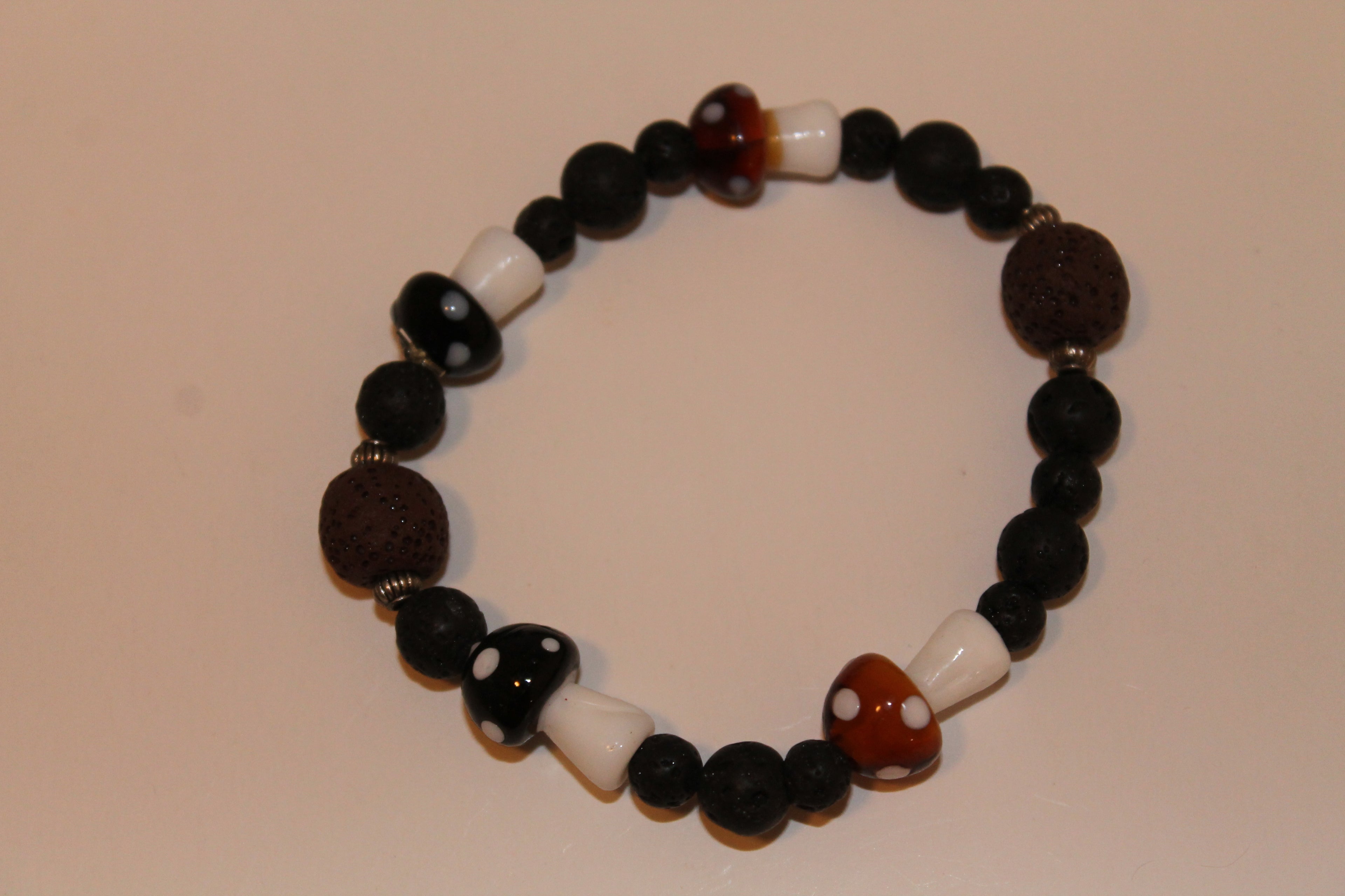 Earthly Mushrooms Diffuser Bracelet