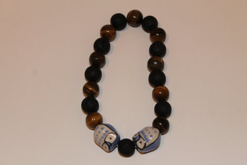 Blue Owl Duo Diffuser Bracelet