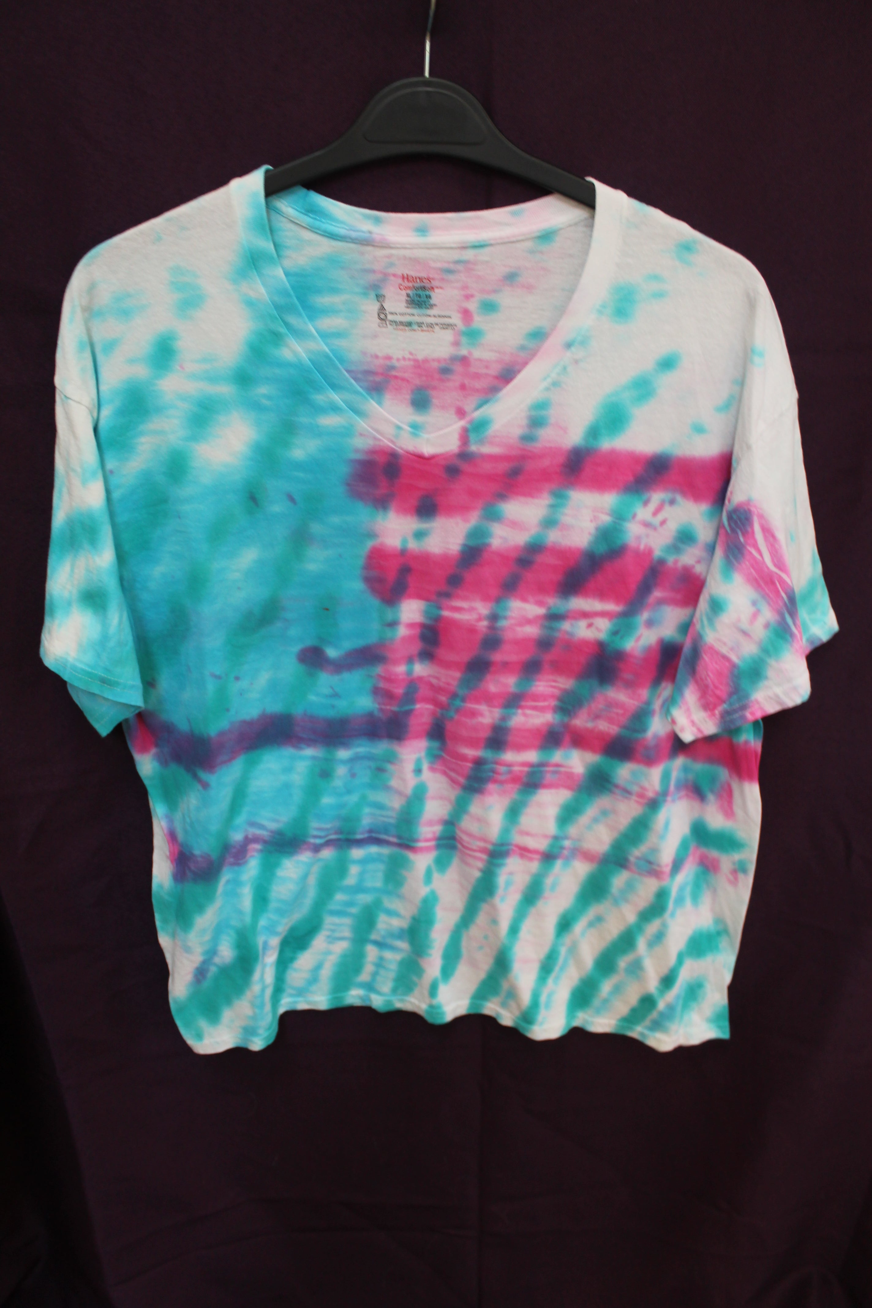 Seeing Stripes Tie Dye Tee