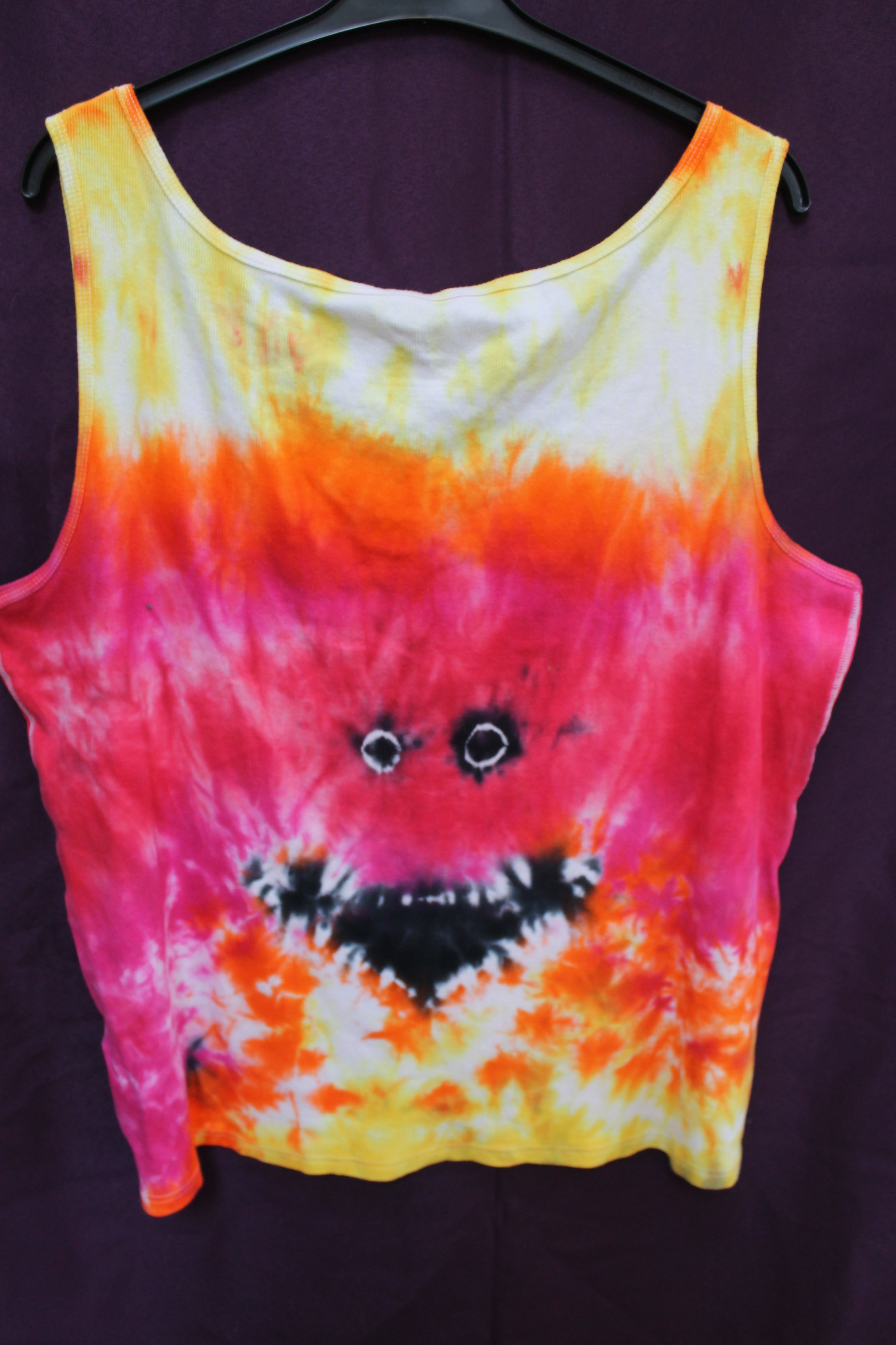 Let Your Light Shine Tie Dye Tank