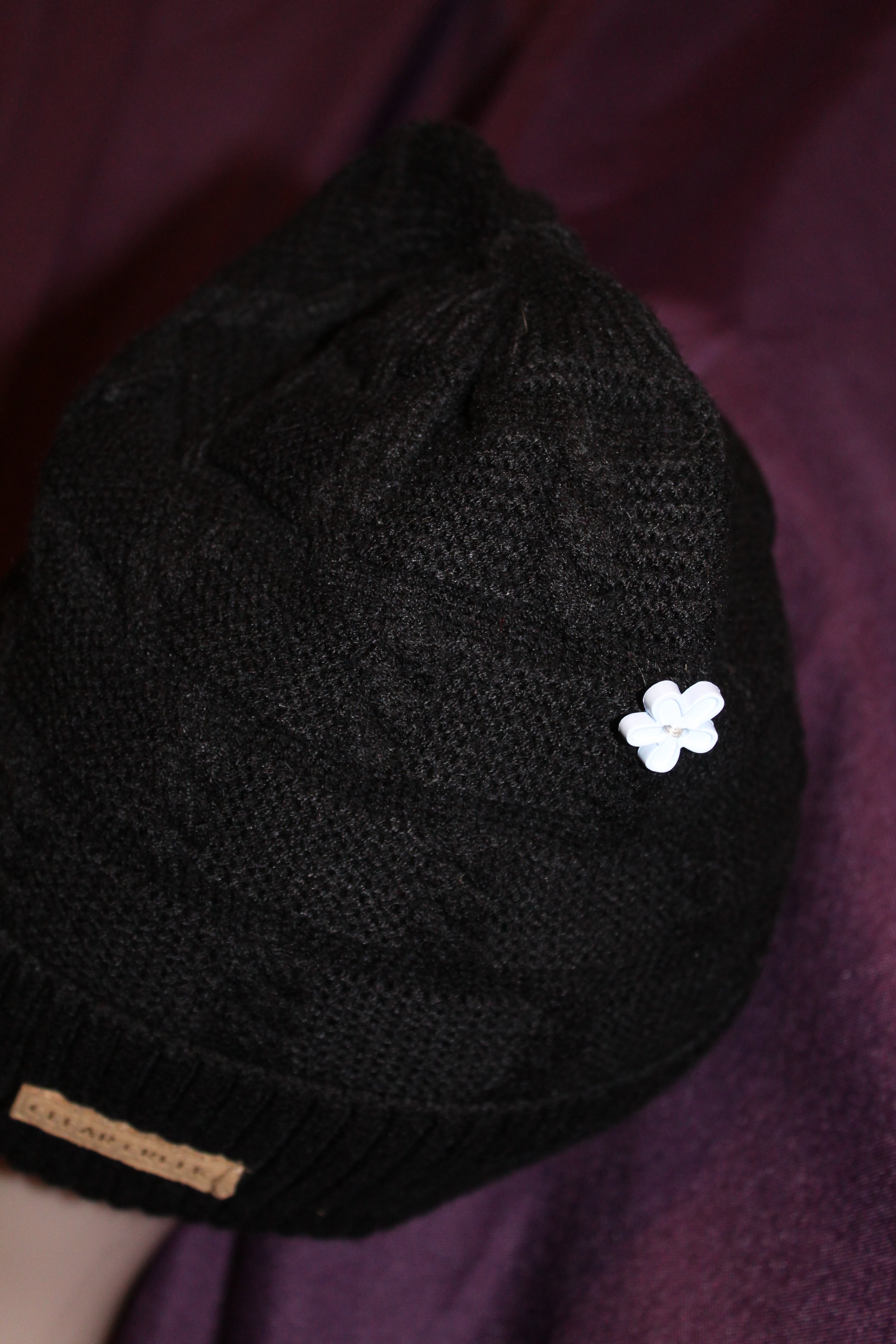 Gray Beanie with Style